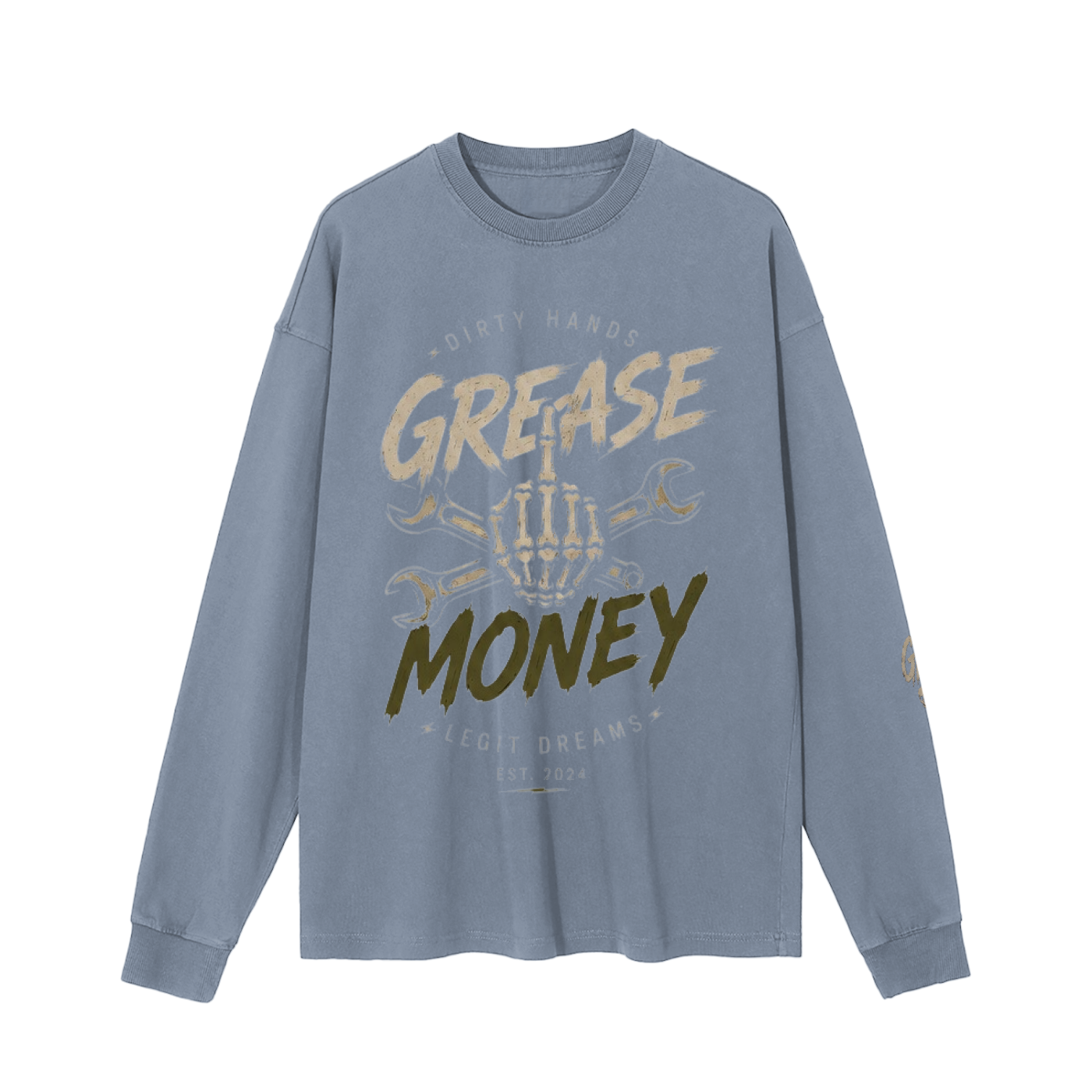 Vintage Washed Long Sleeve T-Shirt
