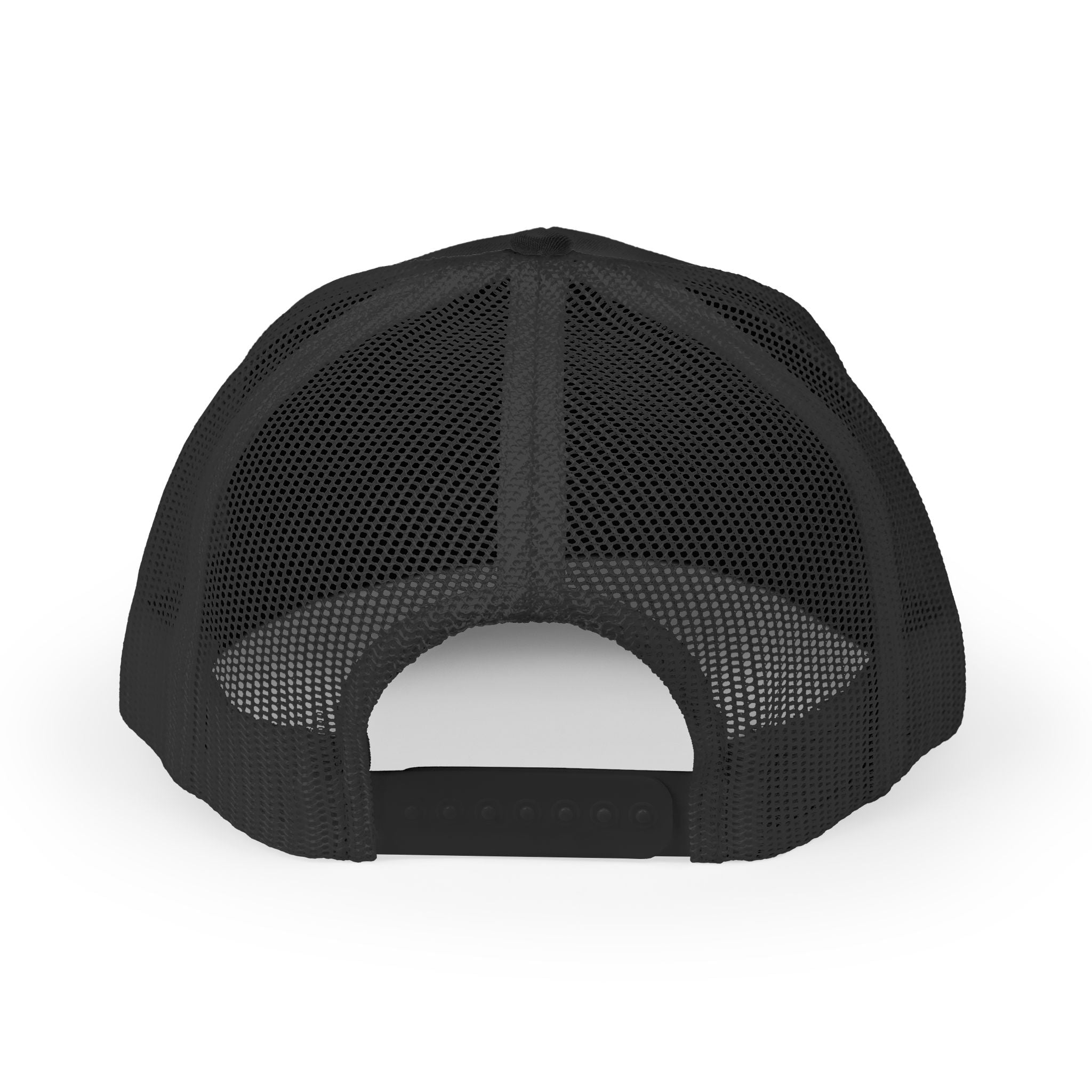Retro Trucker Hat — GM Skull Vintage Logo Mesh Cap