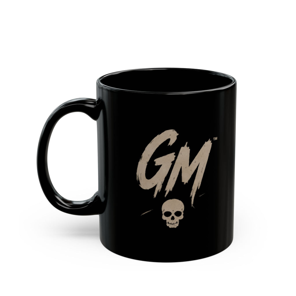 Black Coffee Mug – Minimalist Matte Black Ceramic Cup