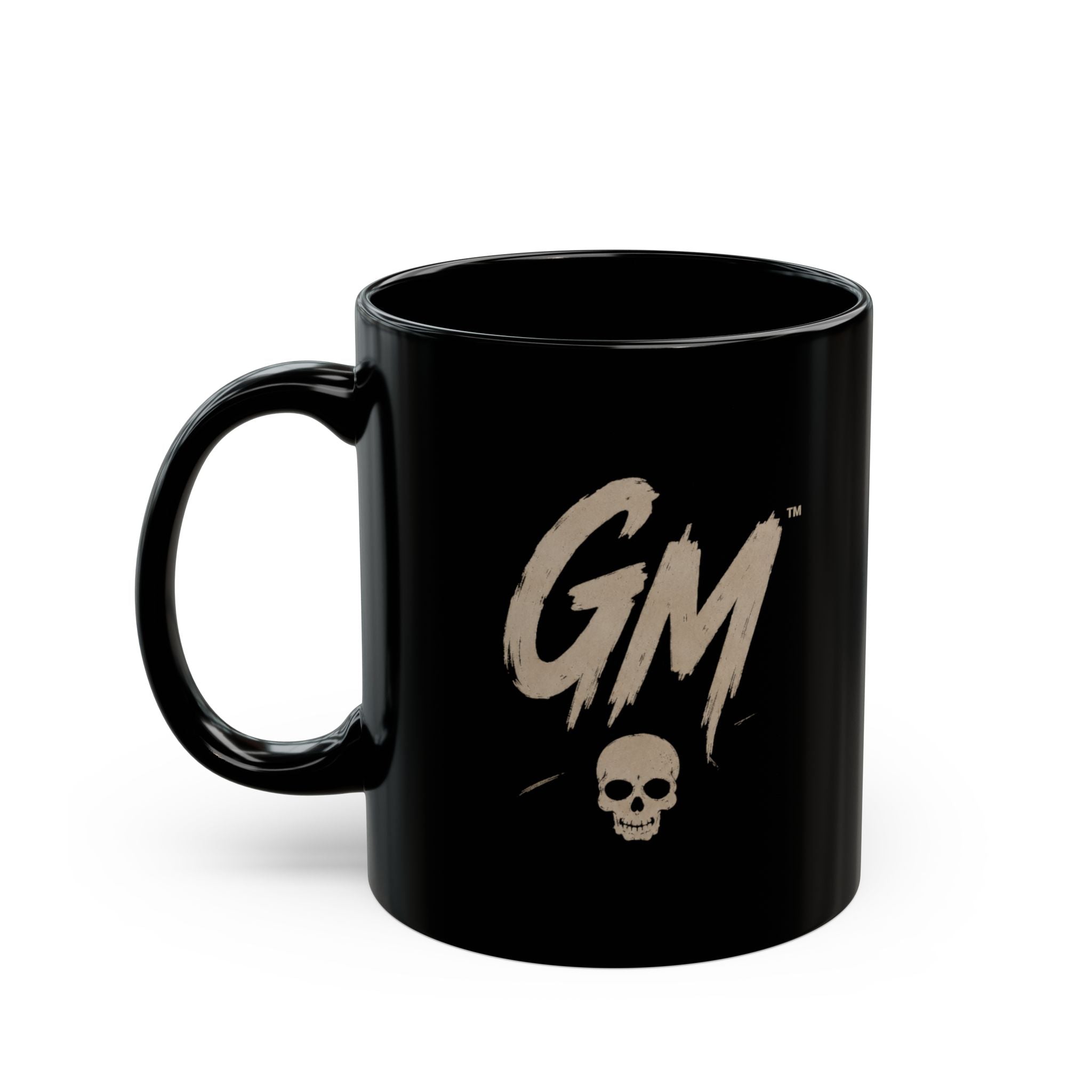 Black Coffee Mug – Minimalist Matte Black Ceramic Cup