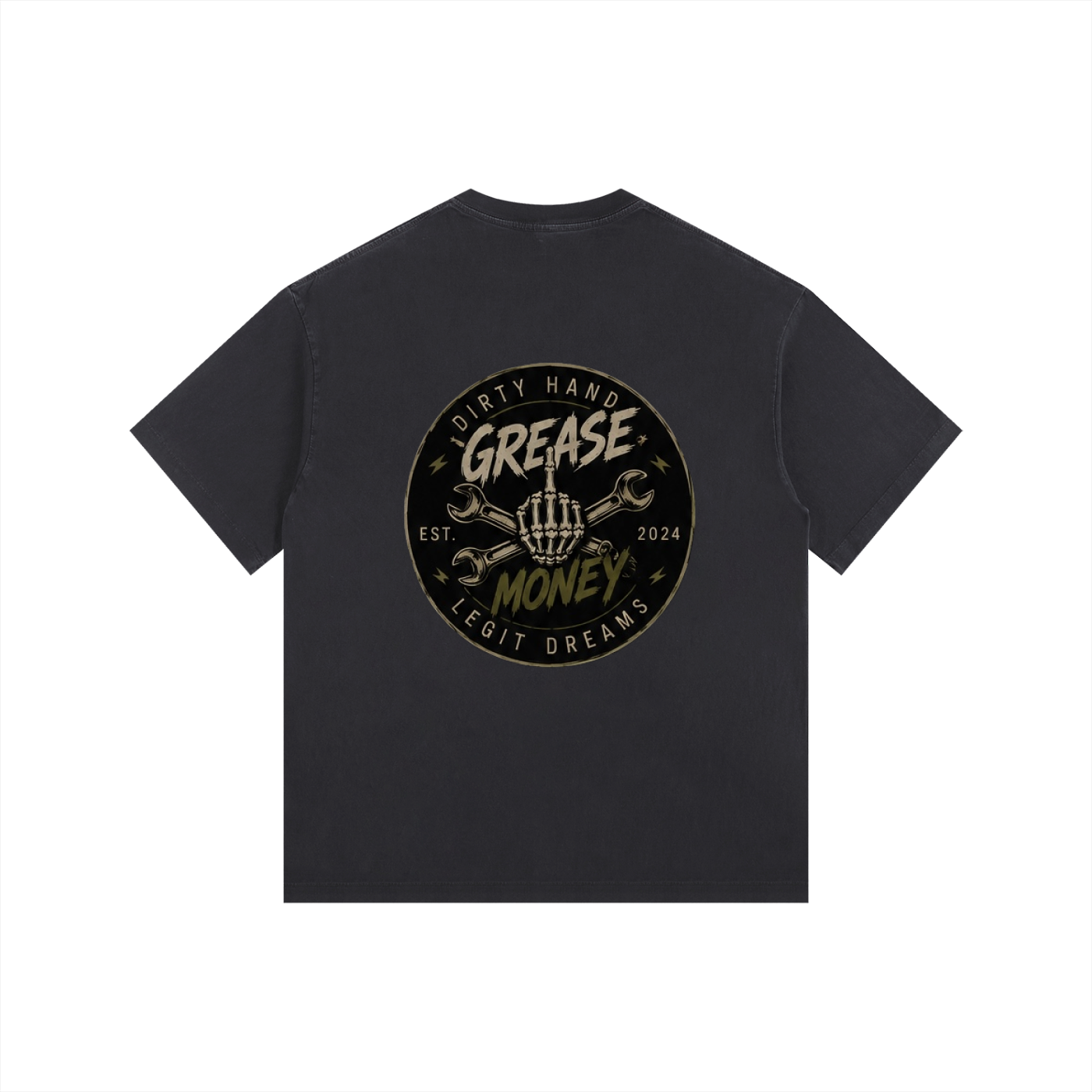 Vintage Washed Oversized Cotton T-Shirt