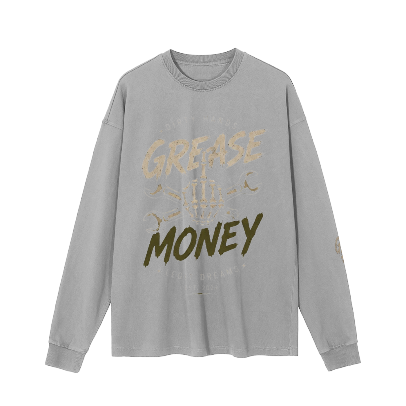 Vintage Washed Long Sleeve T-Shirt
