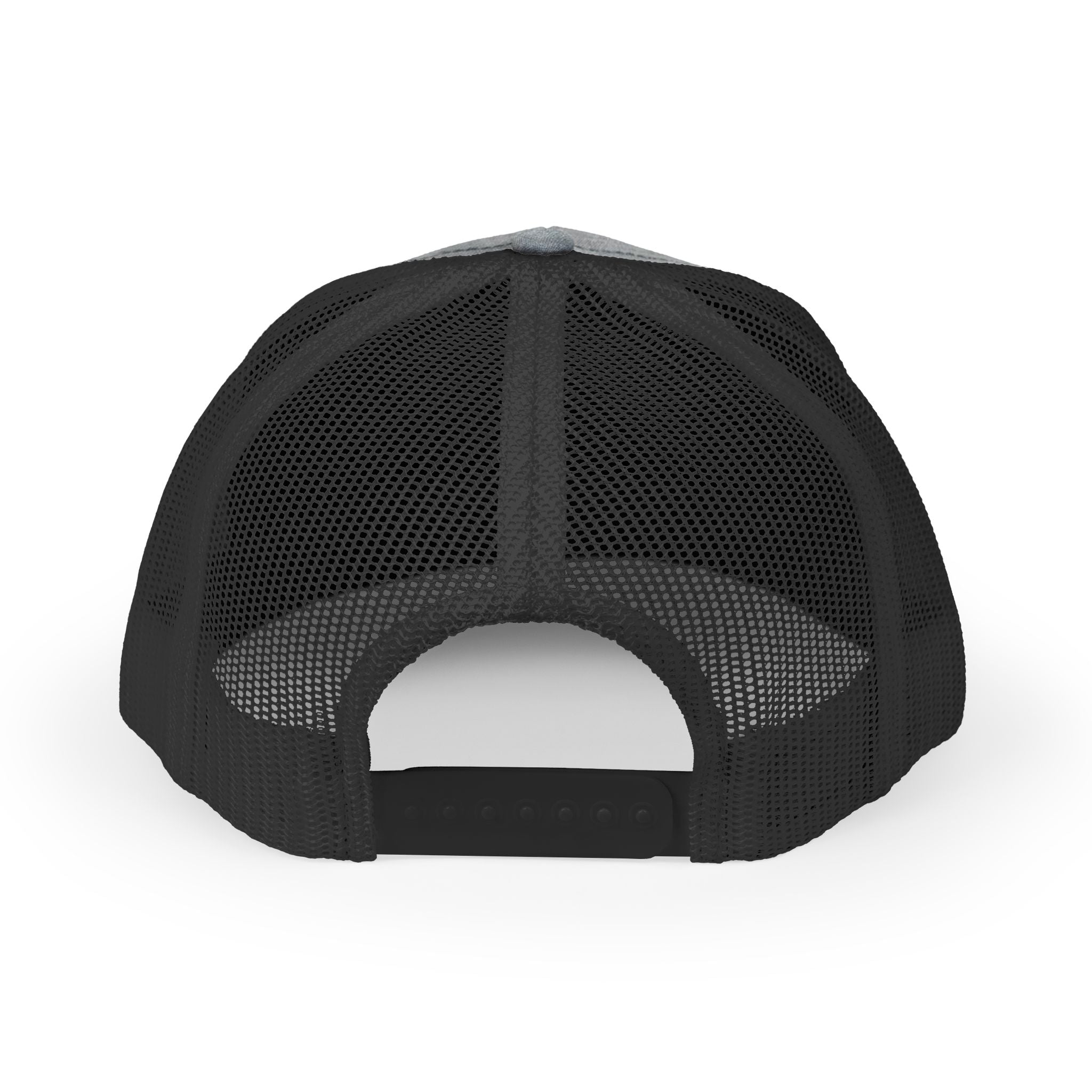 Retro Trucker Hat — GM Skull Vintage Logo Mesh Cap