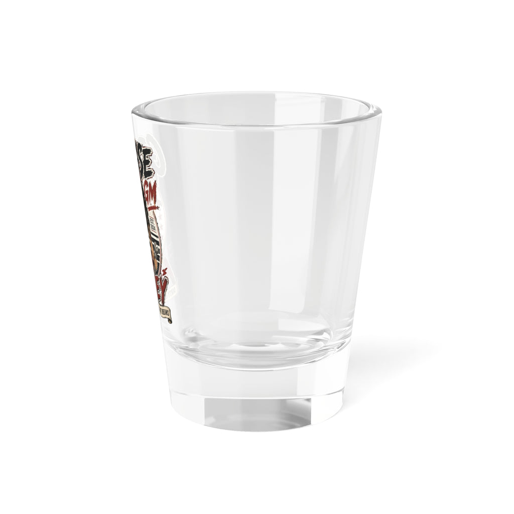 Grease Money Pin-Up Shot Glass – Retro ‘Grease & Money’ Mechanic Design