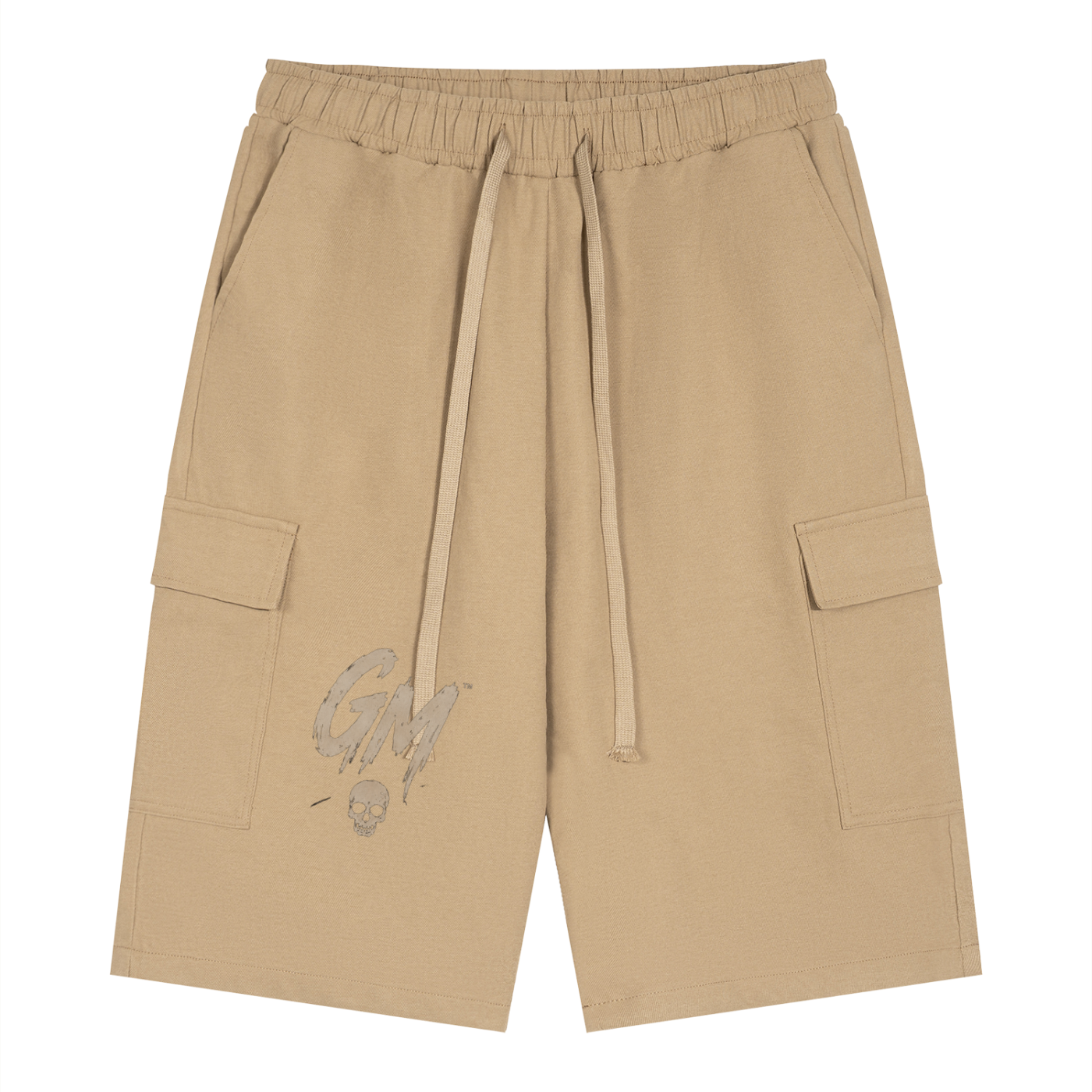 Unisex Drawstring Cargo Shorts