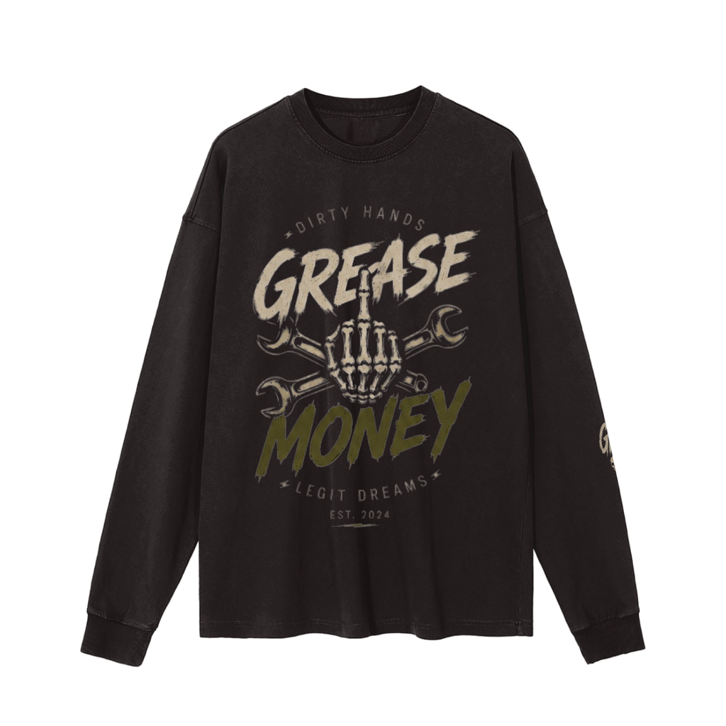 Vintage Washed Long Sleeve T-Shirt