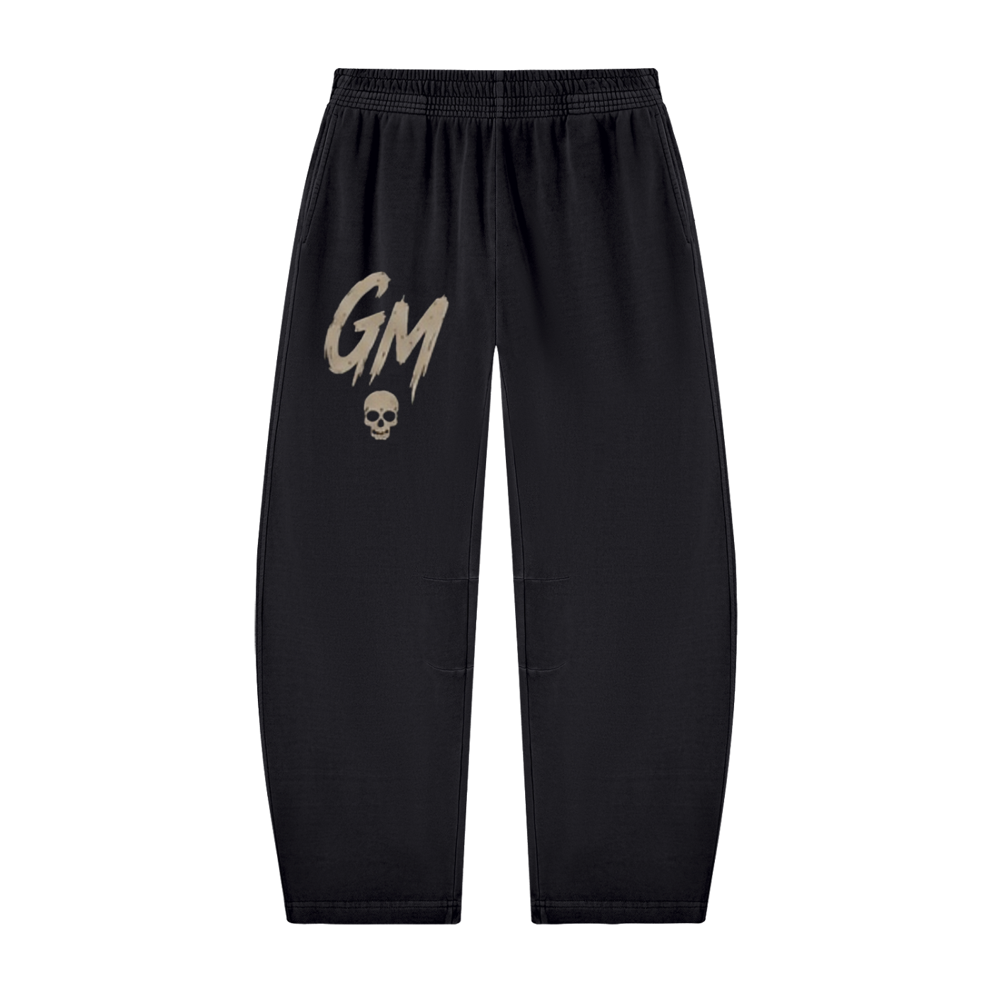 Unisex Vintage Washed Barrel Leg Sweatpants