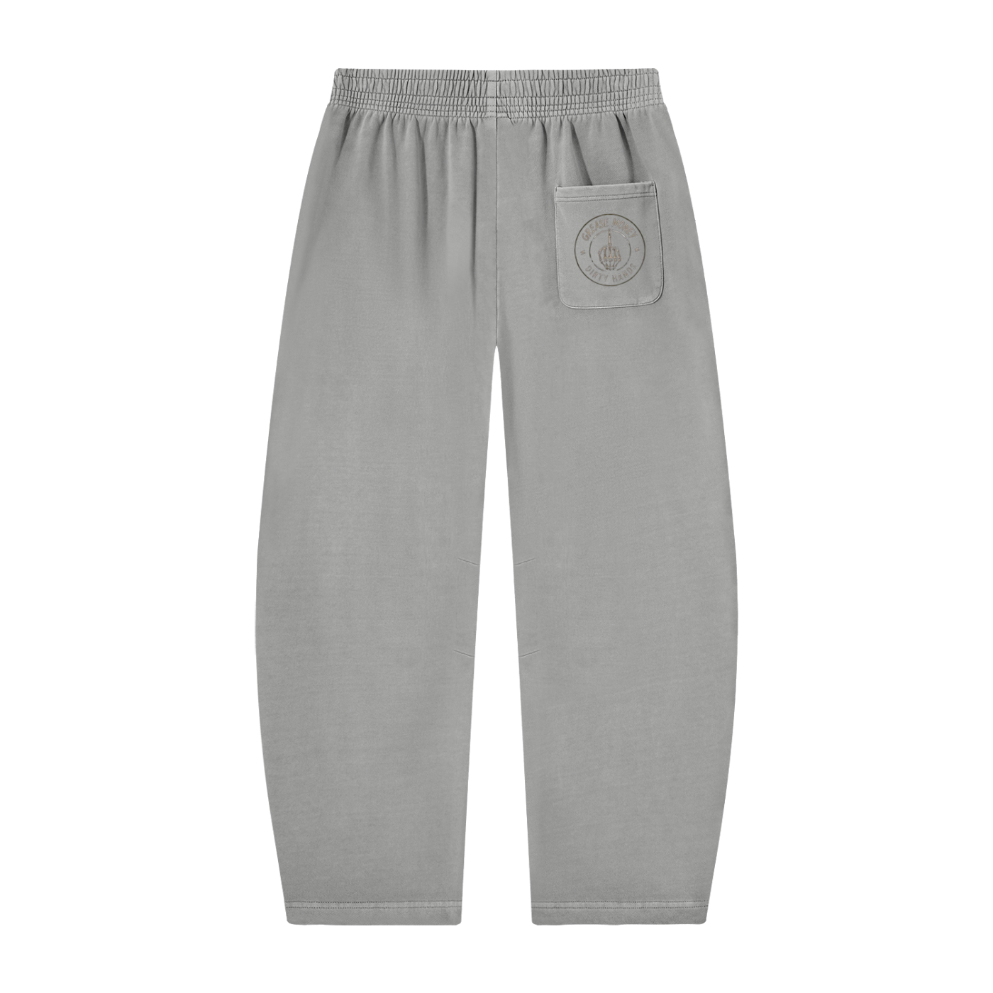 Unisex Vintage Washed Barrel Leg Sweatpants