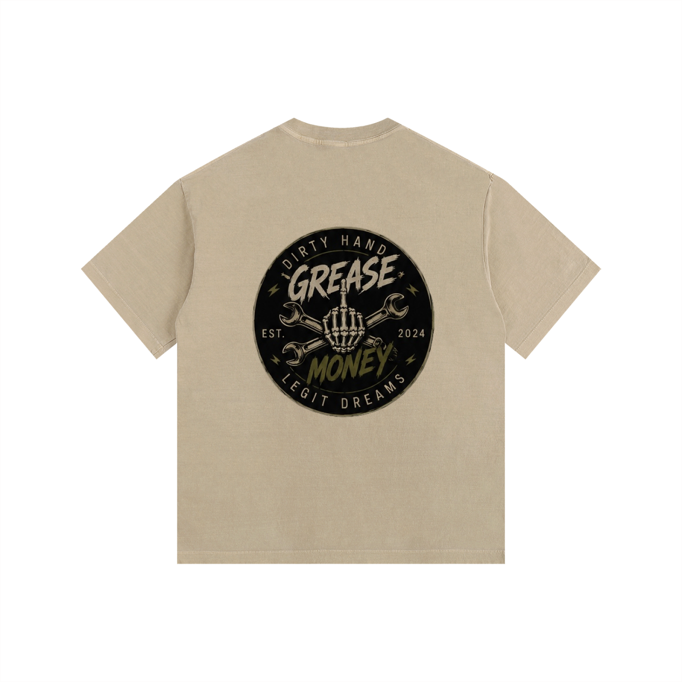 Vintage Washed Oversized Cotton T-Shirt