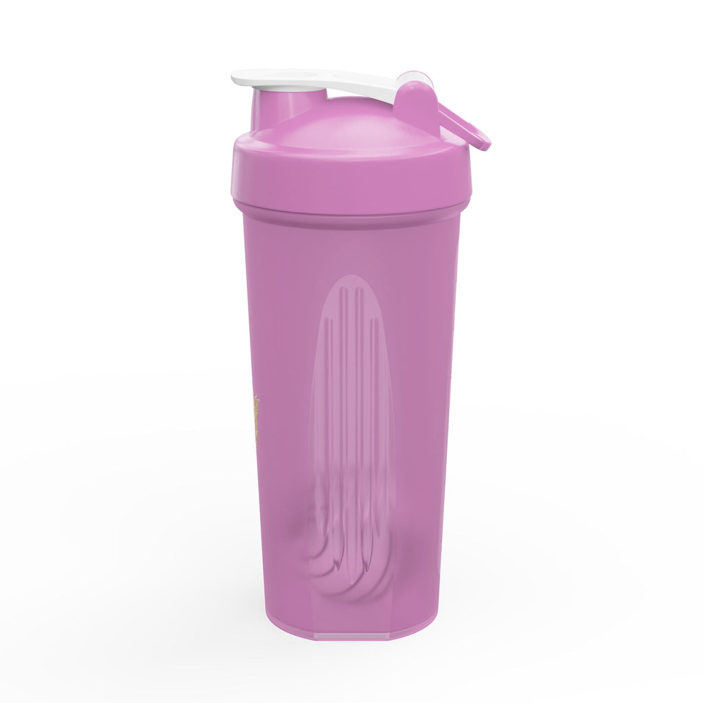 Gold Script Protein Shaker Bottle — Elegant Fitness Shaker