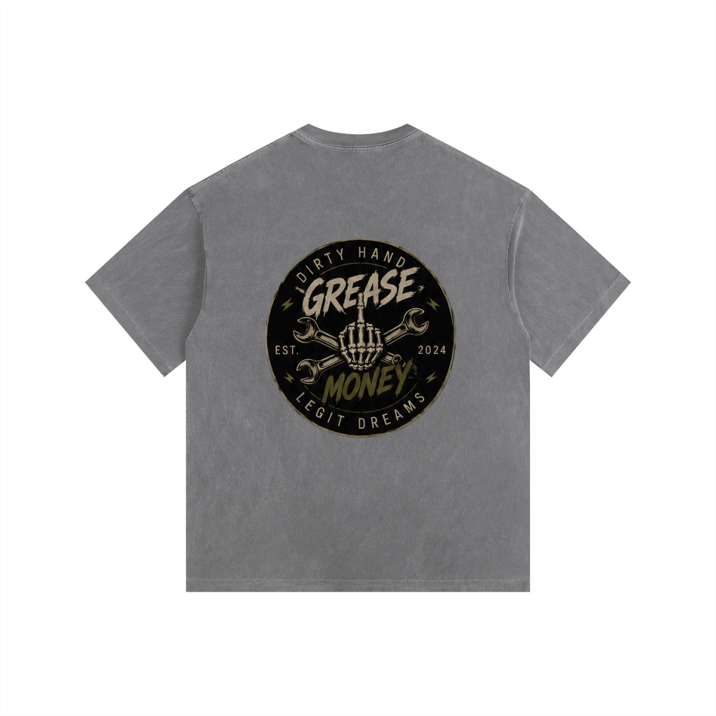 Vintage Washed Oversized Cotton T-Shirt