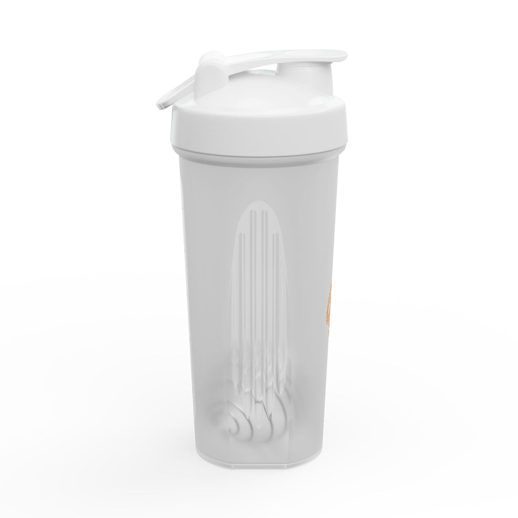 Gold Script Protein Shaker Bottle — Elegant Fitness Shaker