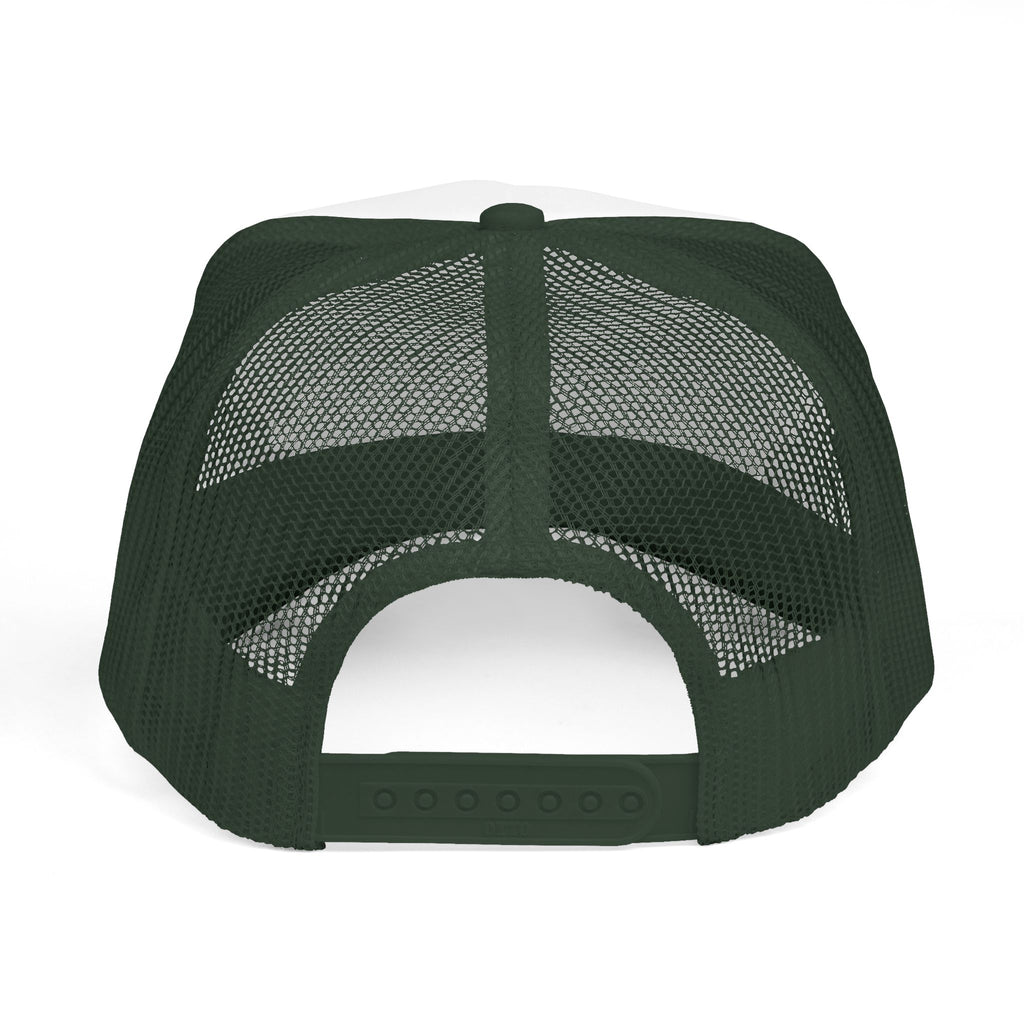 GM Skull Trucker Cap - Bold Retro Logo Mesh Hat