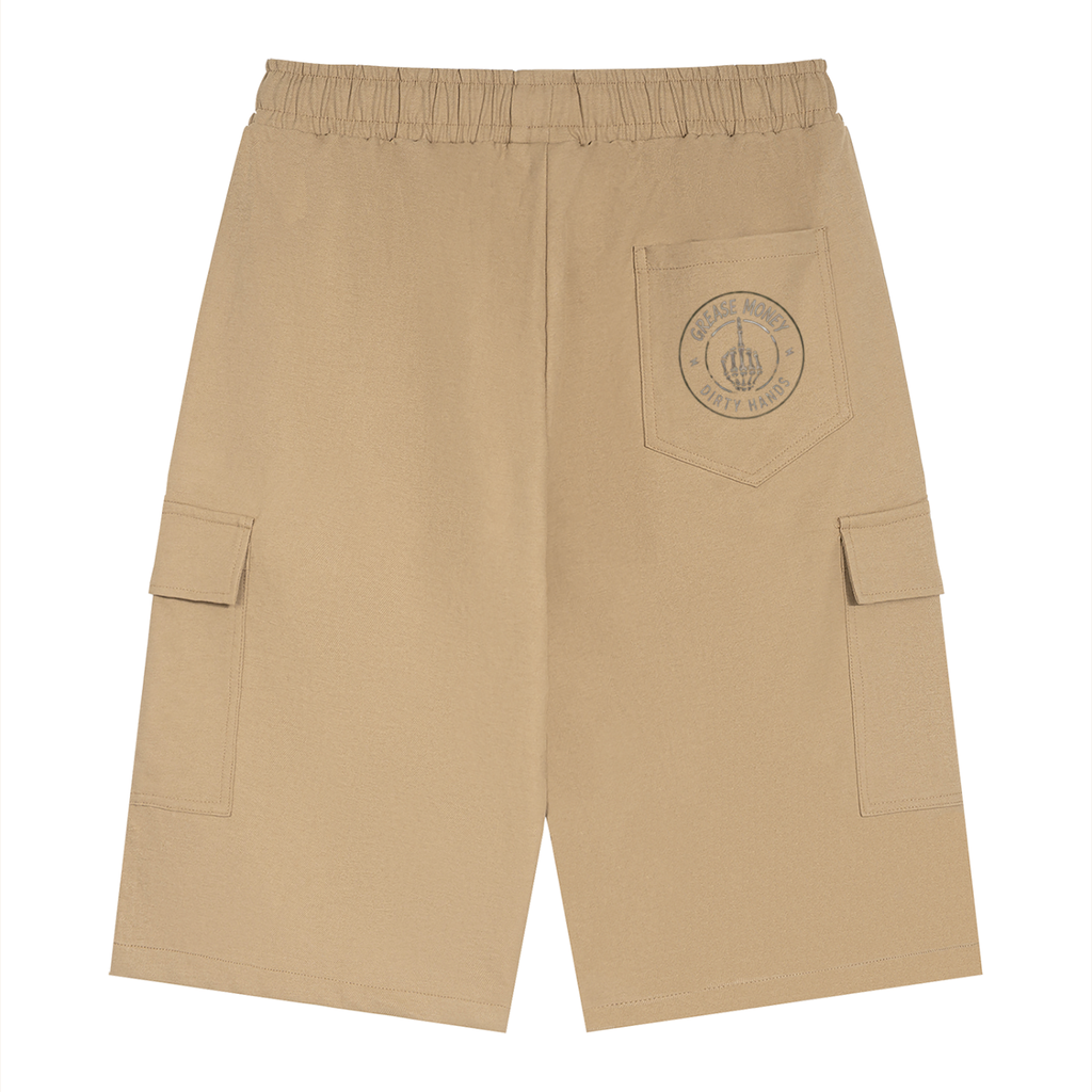 Unisex Drawstring Cargo Shorts