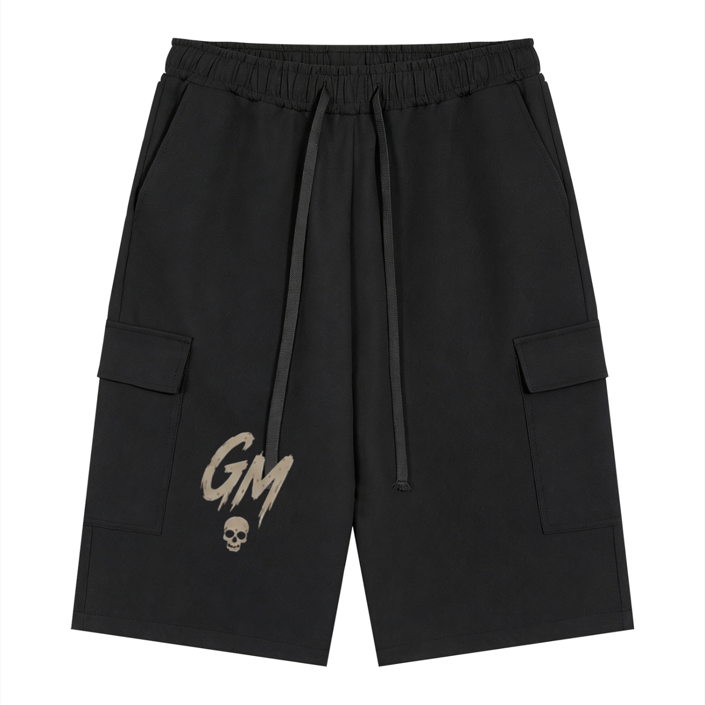 Unisex Drawstring Cargo Shorts