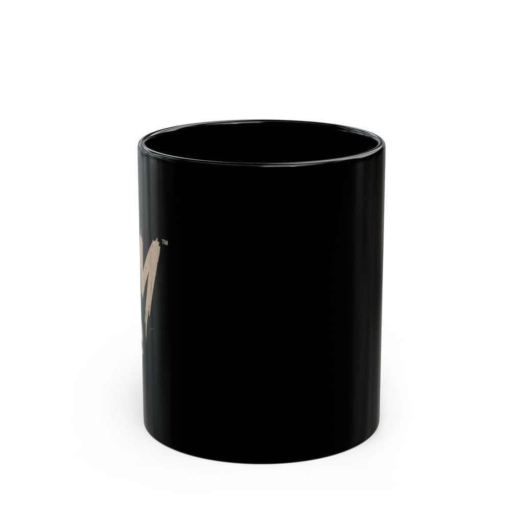 Black Coffee Mug – Minimalist Matte Black Ceramic Cup