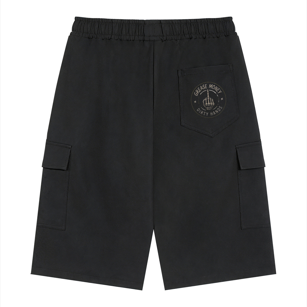 Unisex Drawstring Cargo Shorts