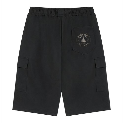 Unisex Drawstring Cargo Shorts