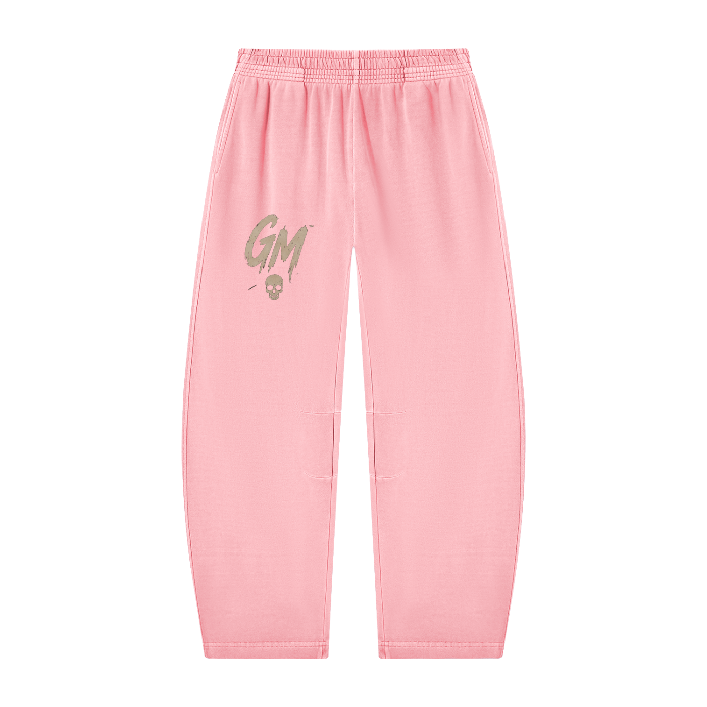 Unisex Vintage Washed Barrel Leg Sweatpants