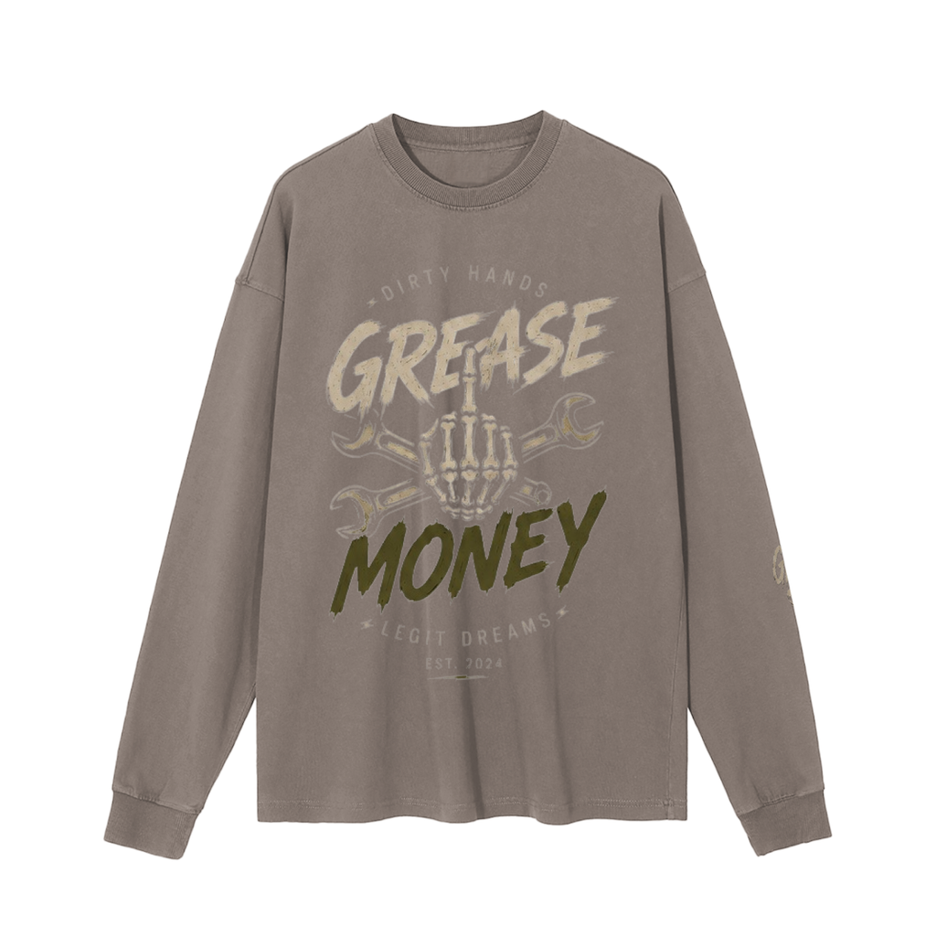 Vintage Washed Long Sleeve T-Shirt