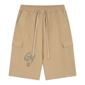Unisex Drawstring Cargo Shorts