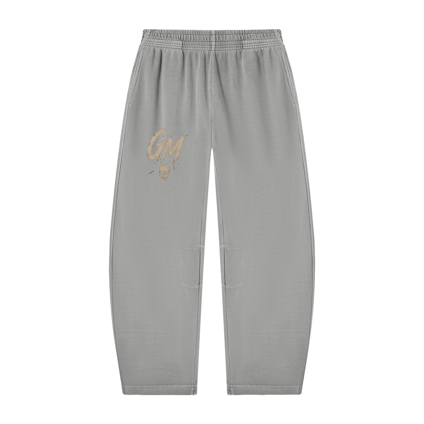 Unisex Vintage Washed Barrel Leg Sweatpants